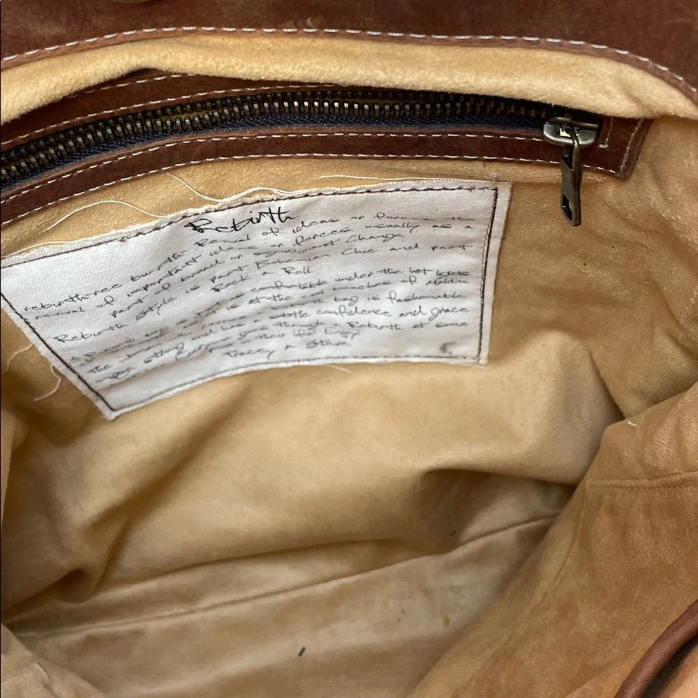 Rare Authentic Rebirth Designer Hobo style bag by Tracey Martin